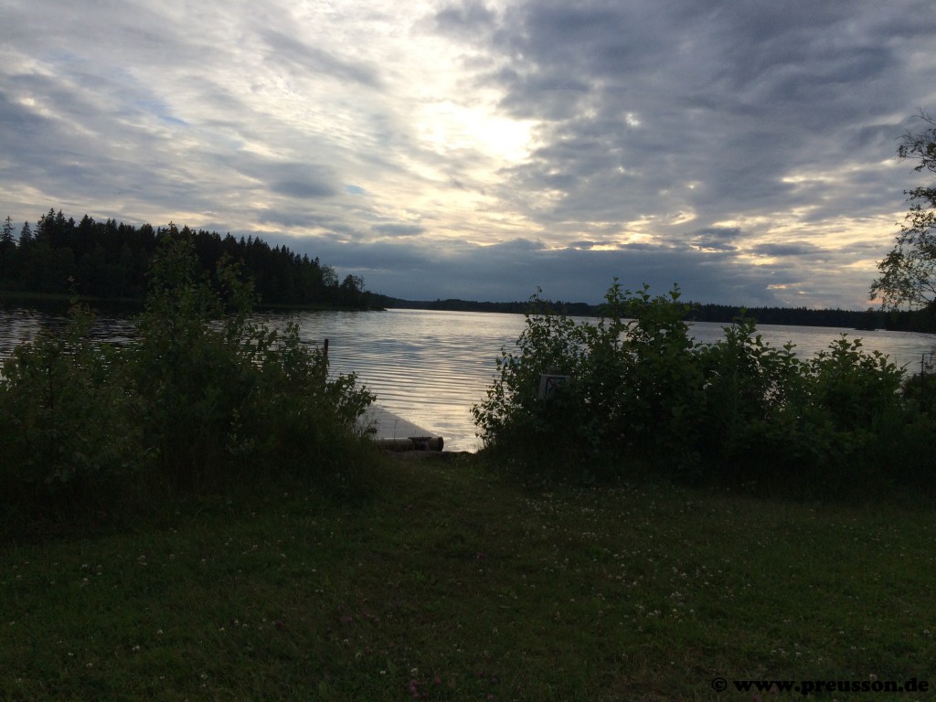 Der Välen am Abend